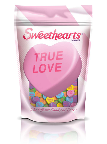 slide 1 of 1, Sweethearts Tiny Heart Candies In Resealable Bag, 16 oz