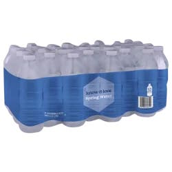 Know & Love Spring Water 32 Pack 16.9 Ounce Bottles