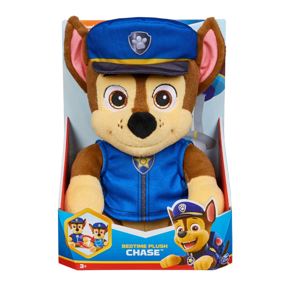 slide 2 of 4, Paw Patrol Bedtime Plush Chase™ with Reversible Outfit, 1 ct