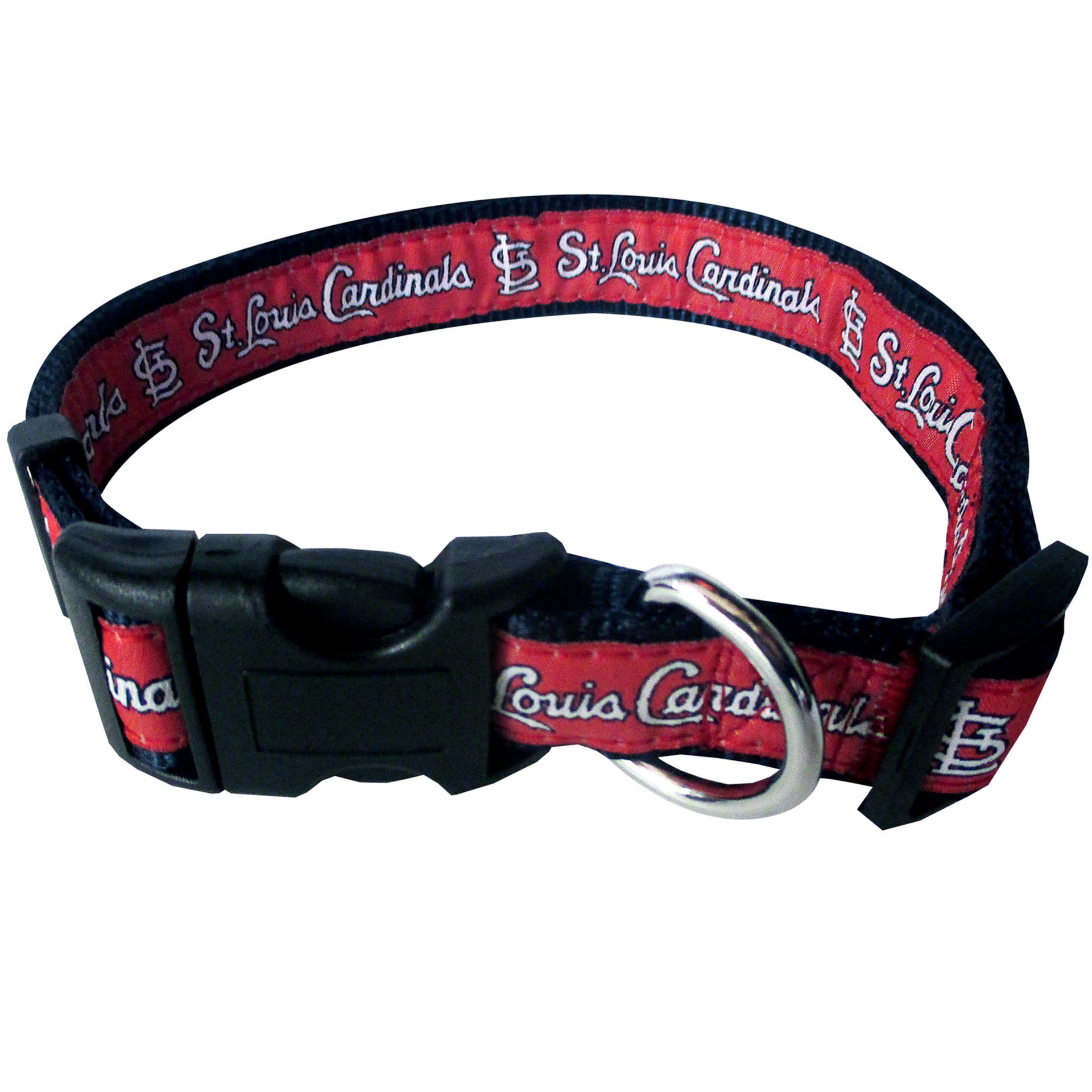 slide 1 of 1, Pets First St. Louis Cardinals Collar, MED