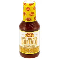 Country Bob's Hot Honey Buffalo Wing Sauce, 18 oz