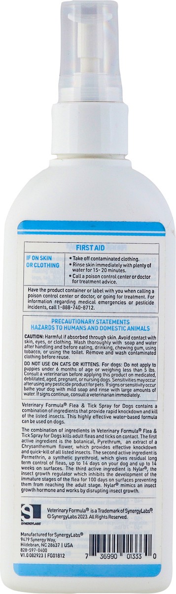 slide 6 of 12, Veterinary Formula Flea & Tick Spray 8 fl oz, 8 fl oz