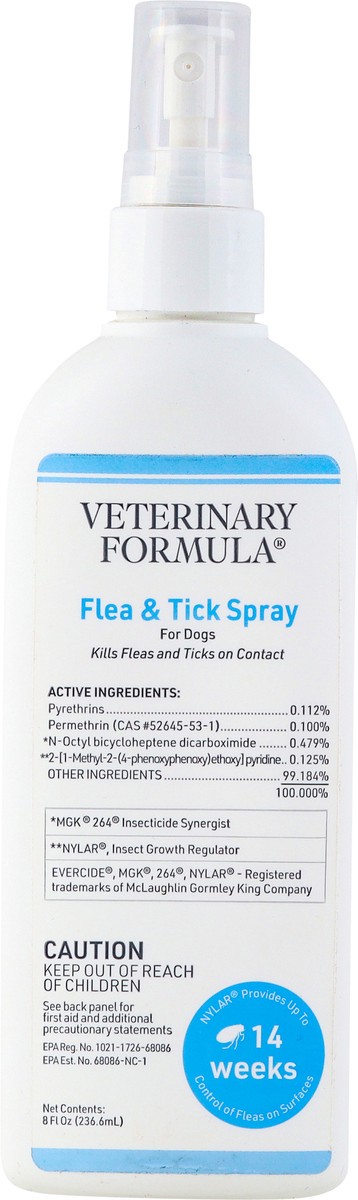 slide 9 of 12, Veterinary Formula Flea & Tick Spray 8 fl oz, 8 fl oz