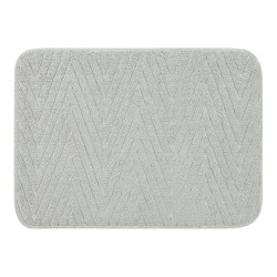 HAVENSTAY Hs Bath Mat Chevron Gray