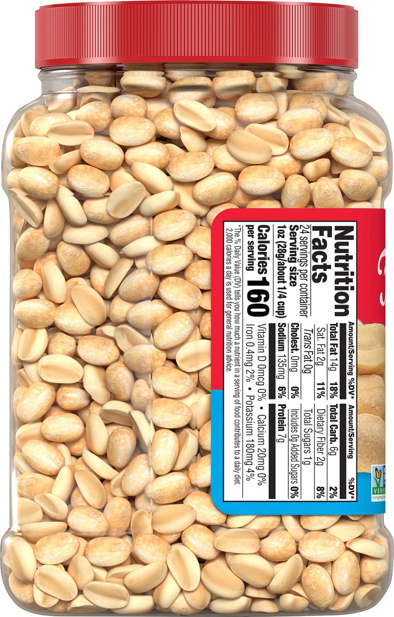 slide 13 of 16, Fisher Oven Roasted Peanuts, 24 oz