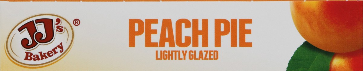 slide 13 of 13, JJ's Bakery Lightly Glazed Peach Pie 4 oz, 4 oz