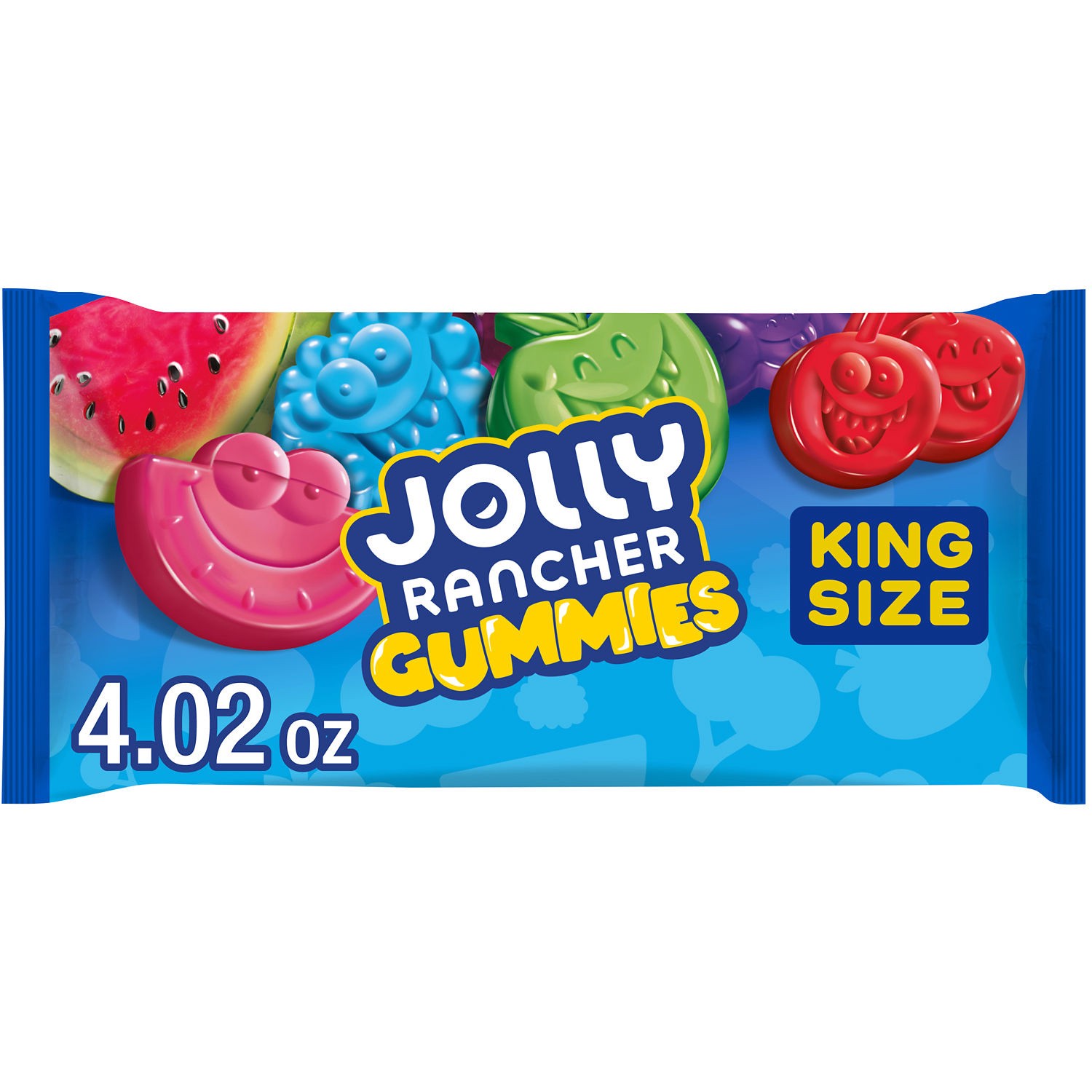 slide 8 of 9, Jolly Rancher Gummies Original Candy King Size 4.02 oz, 4.02 oz