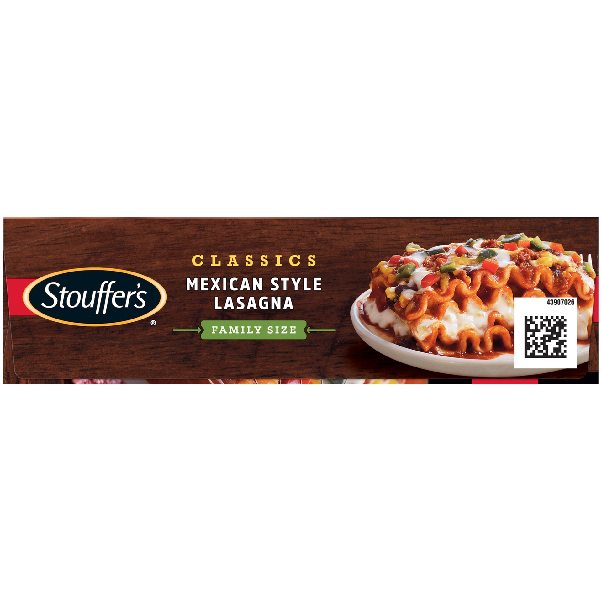 slide 6 of 10, Stouffer's Classics Family Size Mexican Style Lasagna, 38 oz