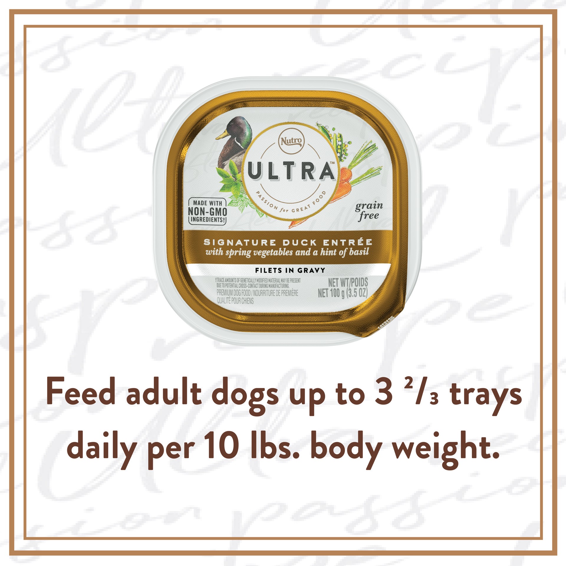 slide 2 of 4, Nutro Ultra Signature Duck Entree Filets in Gravy Premium Dog Food, 3.5 Oz