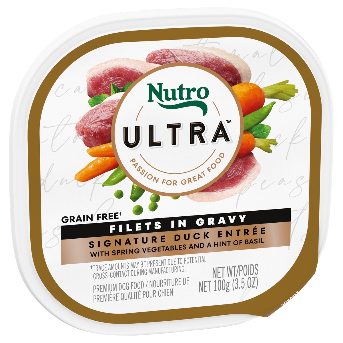 slide 5 of 14, Nutro Ultra Signature Duck Entree Filets in Gravy Premium Dog Food, 3.5 Oz