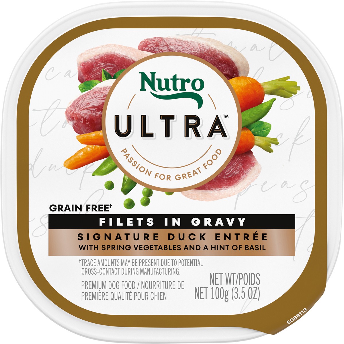 slide 10 of 14, Nutro Ultra Signature Duck Entree Filets in Gravy Premium Dog Food, 3.5 Oz