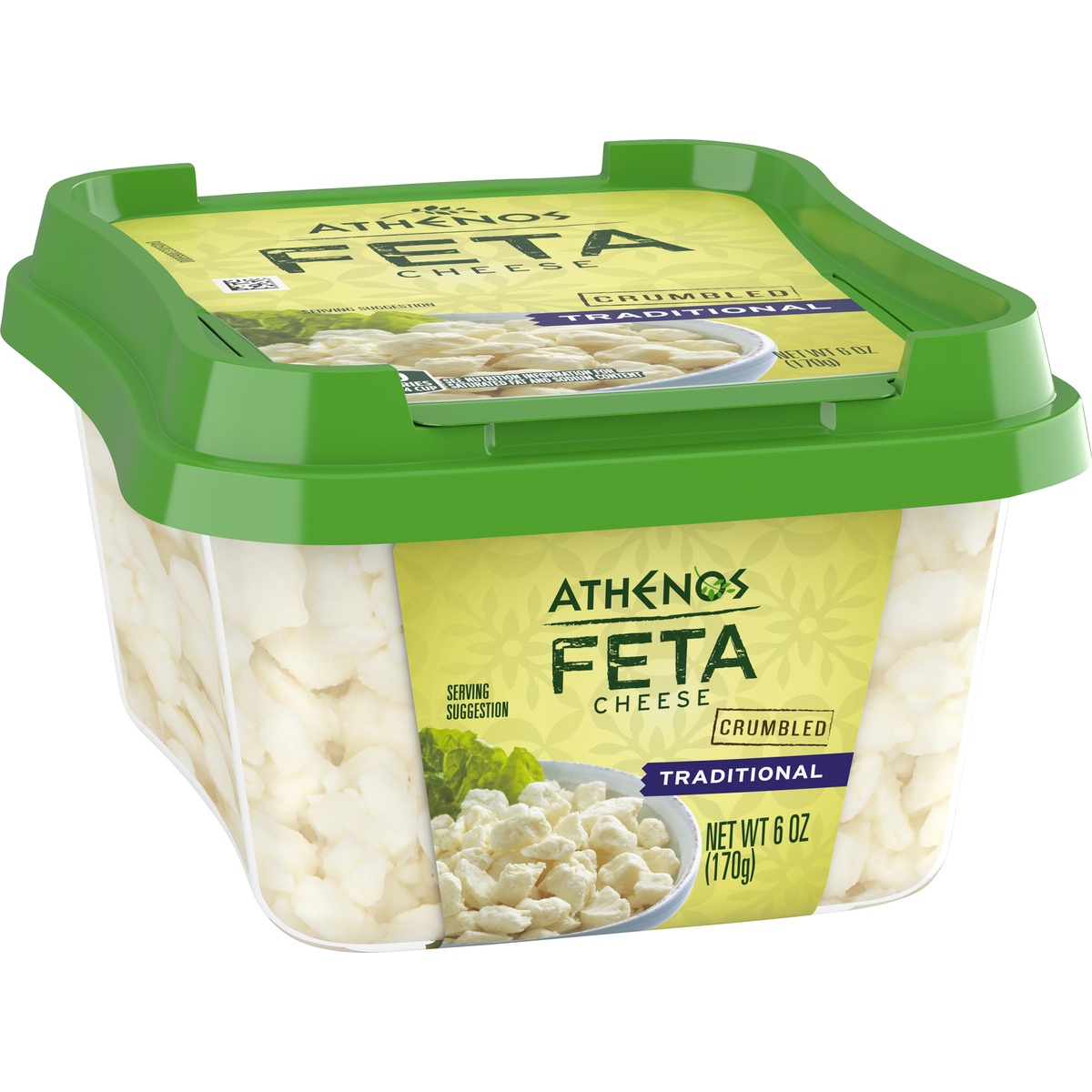 slide 2 of 11, Athenos Traditional Crumbled Feta Cheese, 6 oz