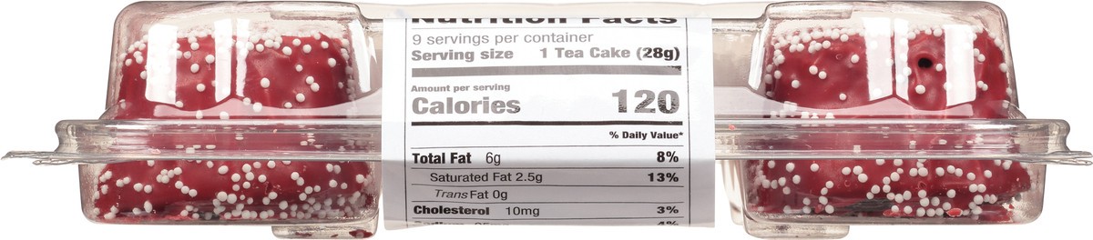 slide 13 of 13, Bite Teacakes Red Velvet, 9 oz