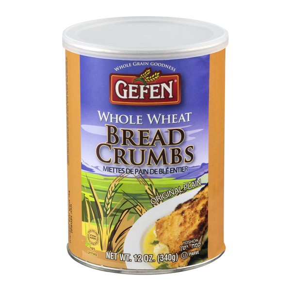 slide 1 of 1, Gefen Bread Crumbs - Whole Wheat, 12 oz