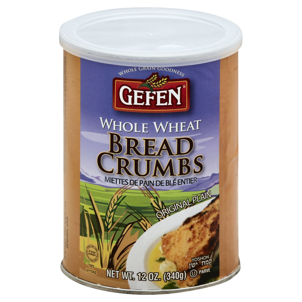 slide 1 of 1, Gefen Bread Crumbs - Whole Wheat, 12 oz
