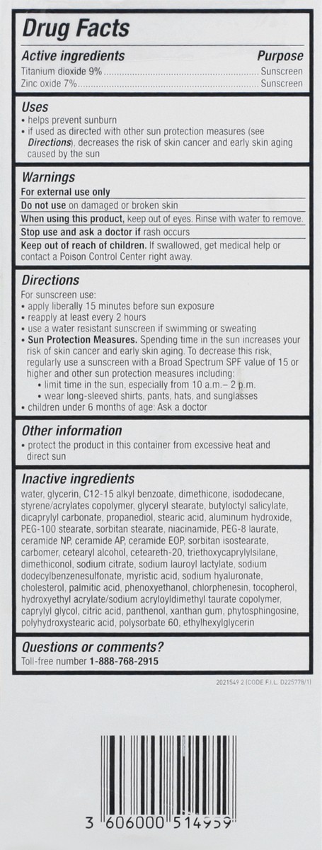 slide 2 of 9, CeraVe Hydrating 100% Mineral Sunscreen for Face - SPF 50 - 2.5 fl oz, 2.5 fl oz