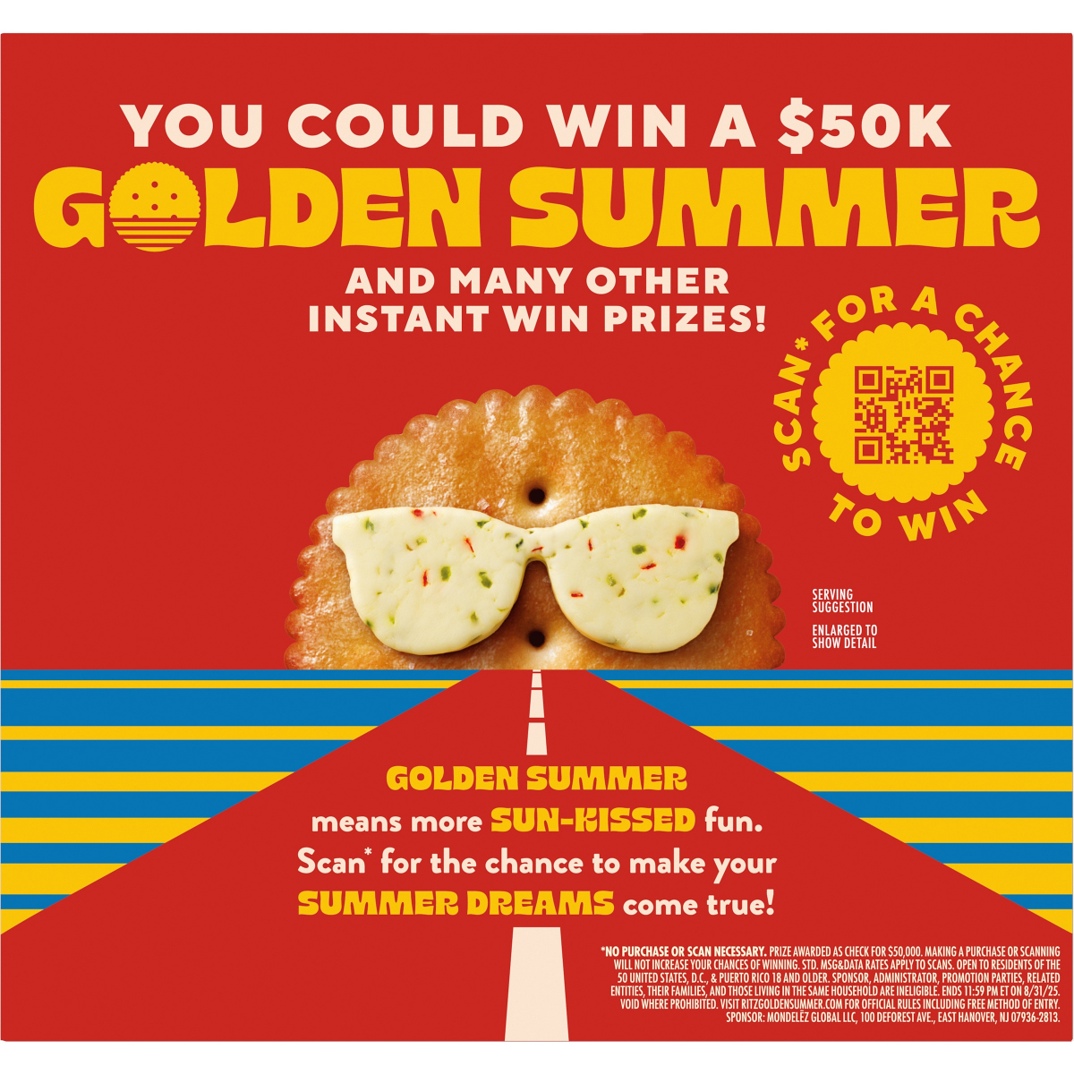 slide 4 of 4, RITZ Sunkissed Crackers, Snacks for Kids and Adults, Lunch Snacks, Limited Edition, 13.7 oz, 13.7 oz