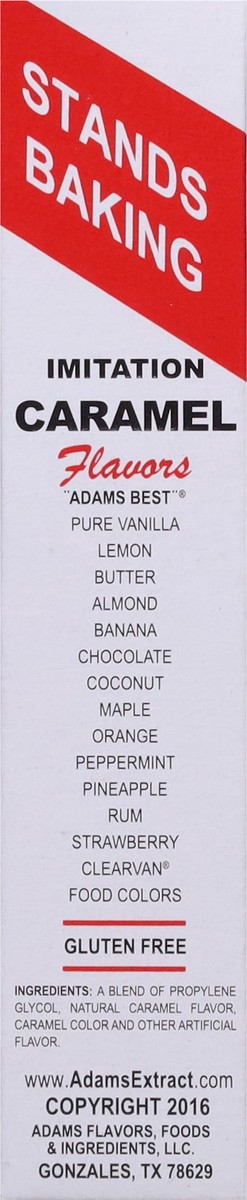 slide 6 of 12, Adams Extract Imitation Caramel Extract - 1.5 fl oz, 1.5 fl oz