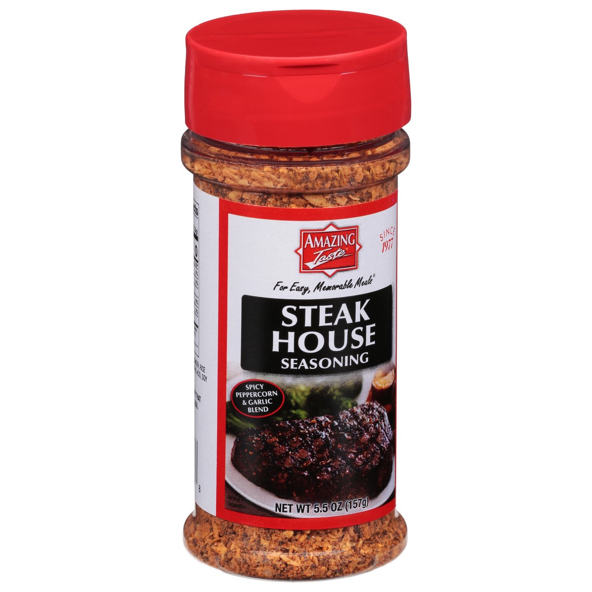 slide 2 of 11, Amazing Taste Steakhouse Seasoning Shaker, 5.5 oz