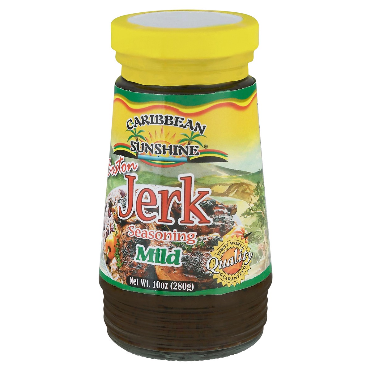 slide 3 of 14, Caribbean Sunshine Mild Boston Jerk Seasoning 10 oz, 10 oz