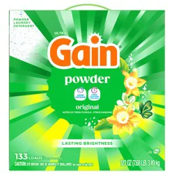 Gain Ultra Powder Laundry Detergent Original (120 Loads)