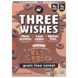 Three Wishes Grain Free Cocoa Cereal 8.6 oz