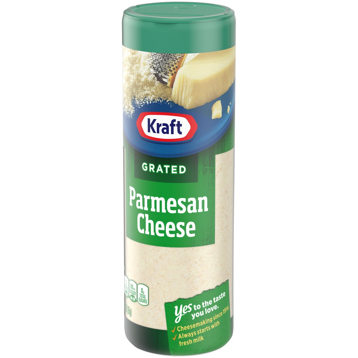 slide 3 of 9, Kraft Parmesan Grated Cheese, 3 oz Shaker, 3 oz