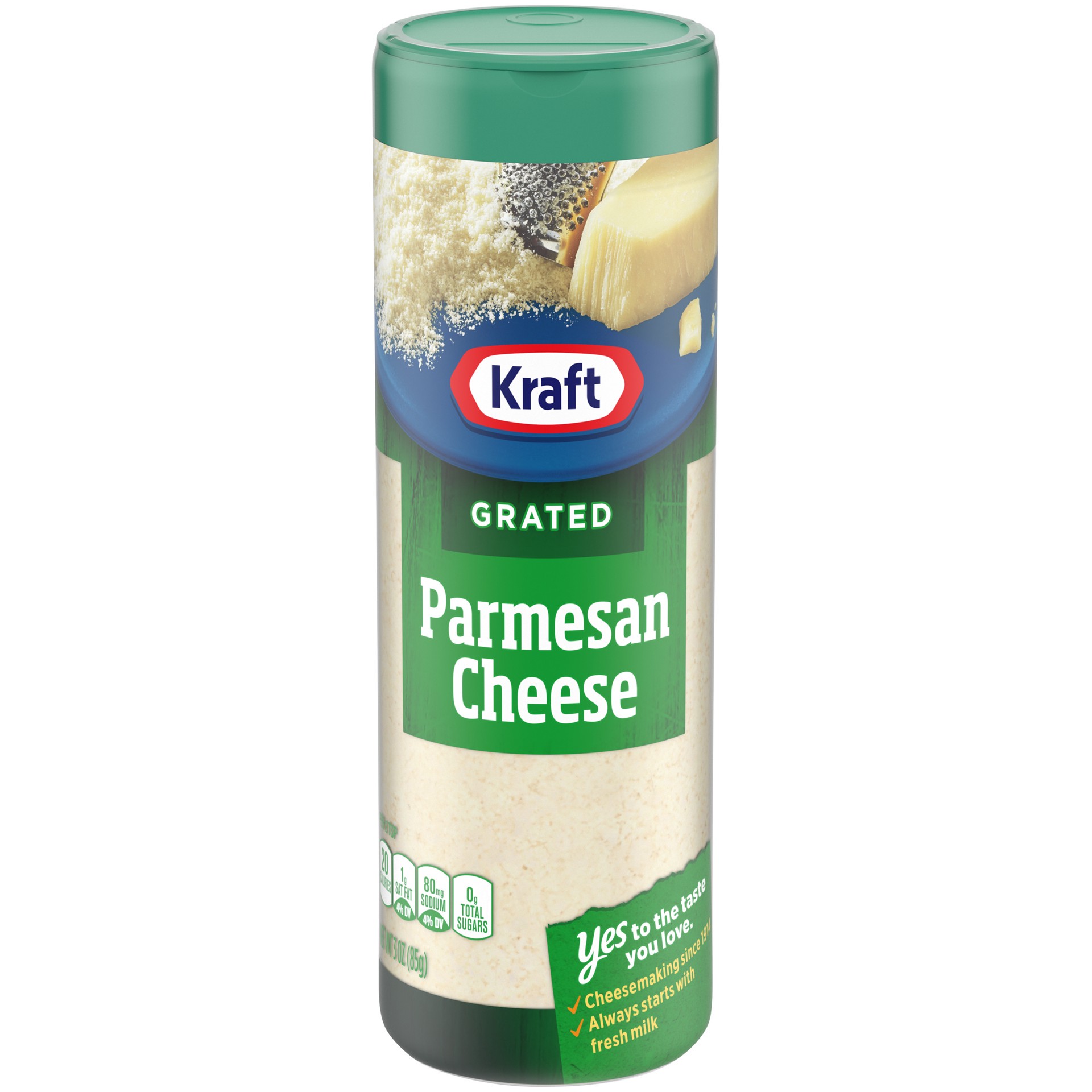 slide 1 of 9, Kraft Parmesan Grated Cheese, 3 oz Shaker, 3 oz