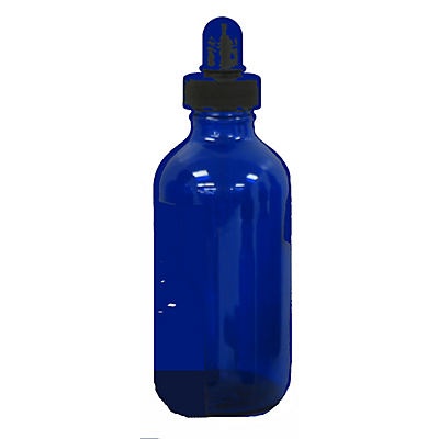 slide 1 of 1, Wyndmere Naturals Glass Bottle Cobalt Blue, 4 oz