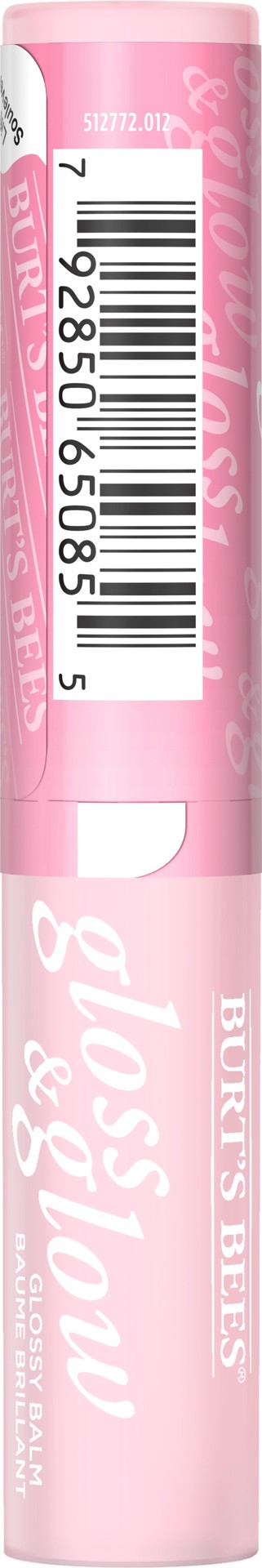 slide 2 of 5, Burt's Bees Burt''s Bees Gloss and Glow Glossy Balm, 100% Natural Origin, Winning in Pink, 1 Tube, 1 ct