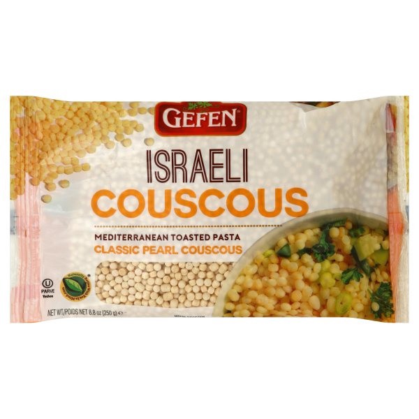 slide 1 of 1, Gefen Israeli Mediterranean Toasted Pasta Classic Pearl Couscous, 8.8 oz