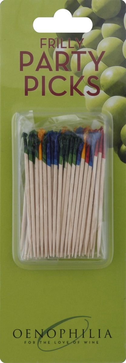 slide 2 of 2, Oenophilia Party Picks 50 ea, 50 ct