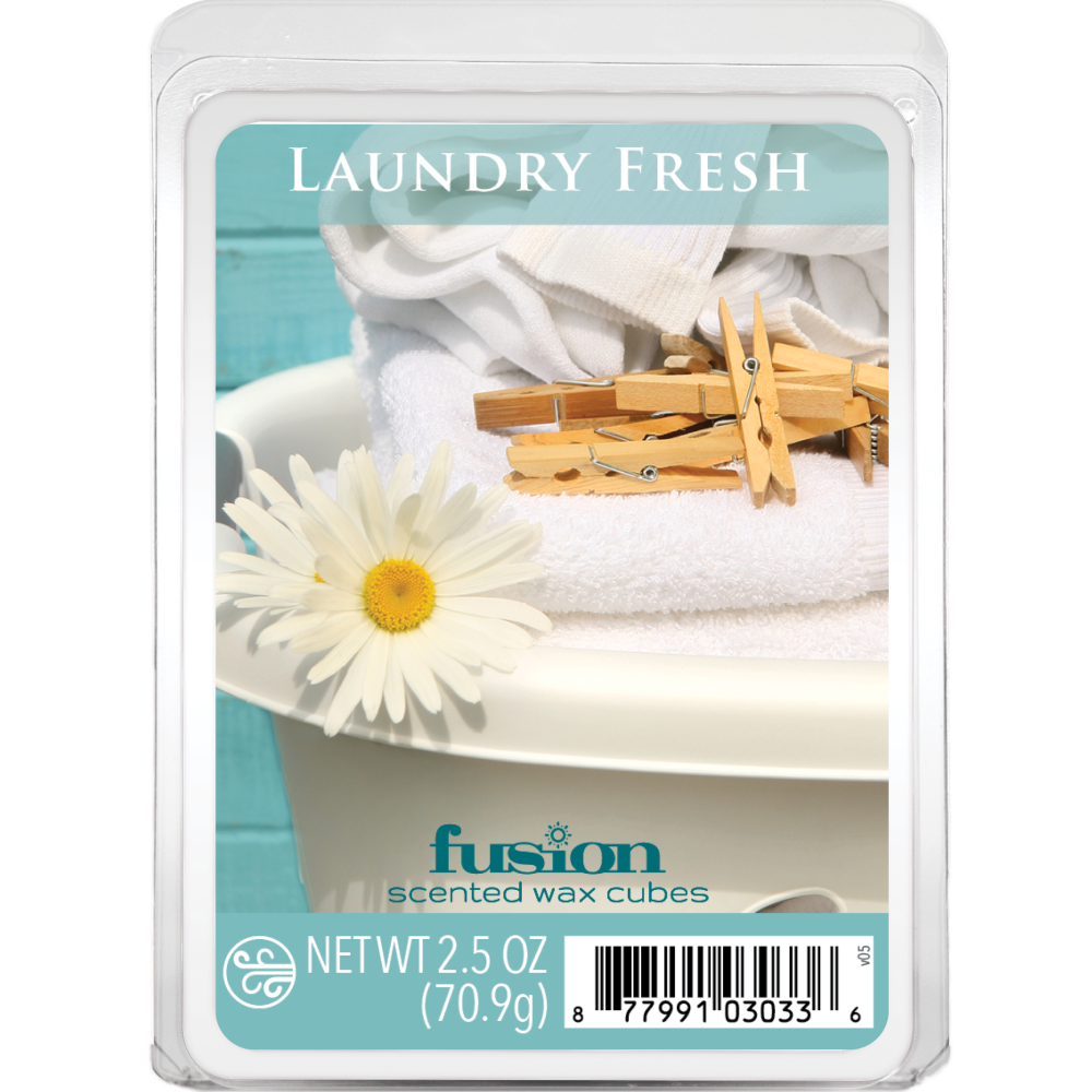 slide 1 of 2, ScentSationals Fusion Laundry Fresh Scented Wax Cubes, 2 oz