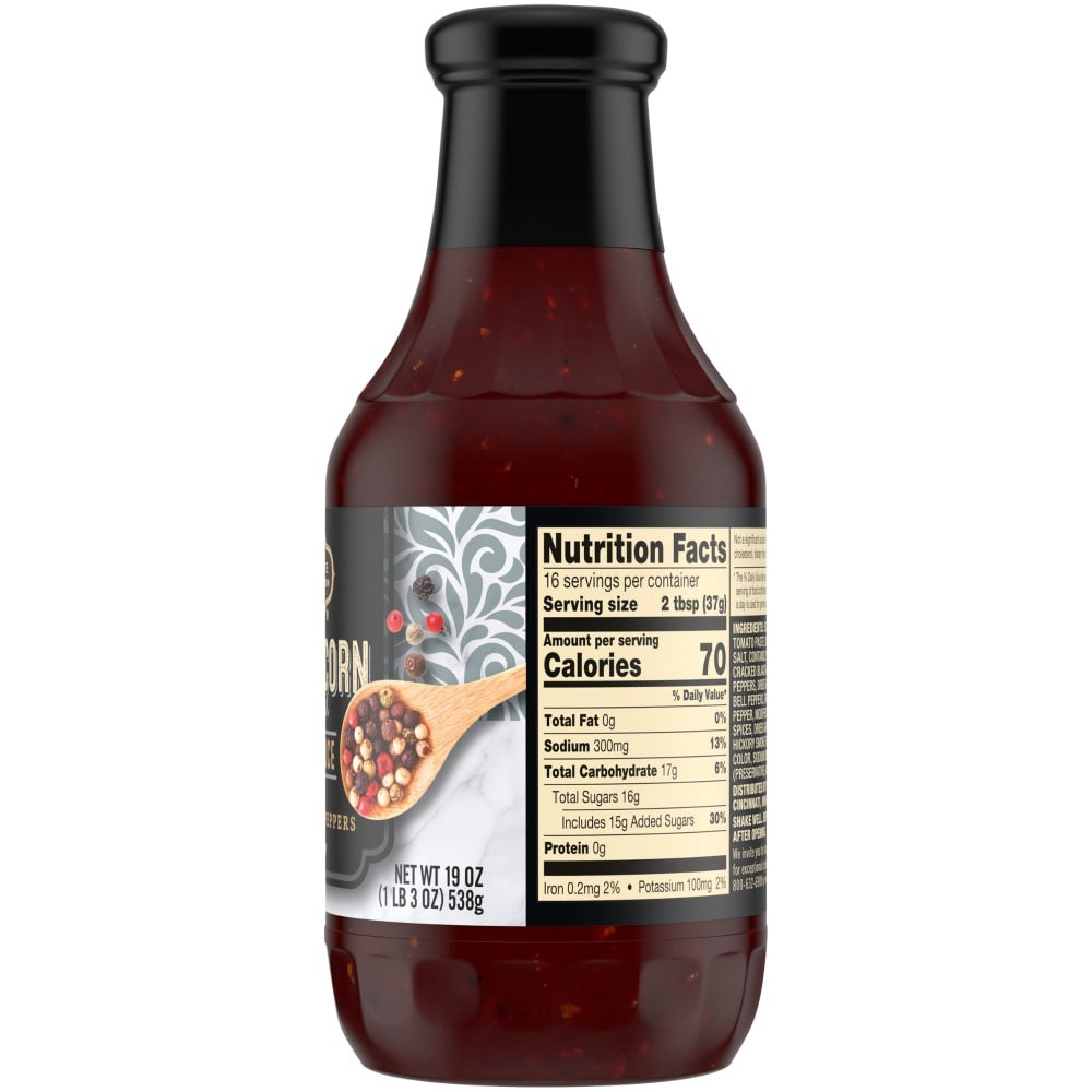 slide 2 of 4, Private Selection 5 Peppercorn Blend Barbecue Sauce, 19 oz