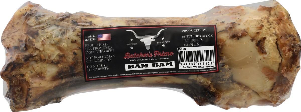 slide 2 of 10, Butcher Shoppe Bam Bam Dog Chew 18 oz, 1 ct