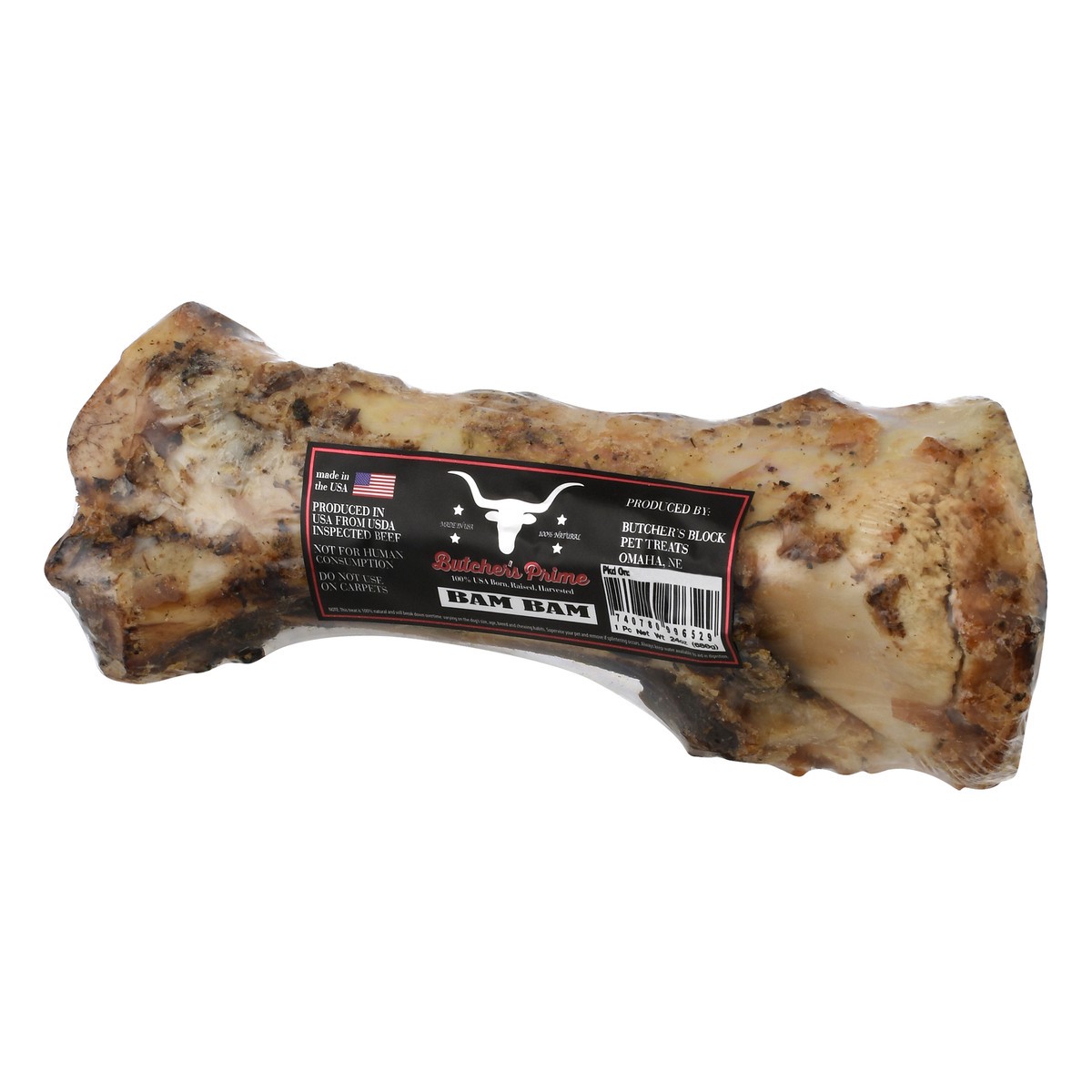 slide 8 of 10, Butcher Shoppe Bam Bam Dog Chew 18 oz, 1 ct