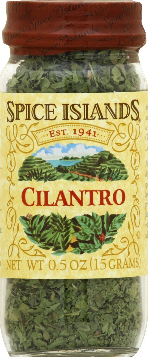 slide 2 of 2, Spice Islands Cilantro Jar, 0.5 oz