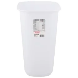 Sterilite Waste Basket 8 Gallon White