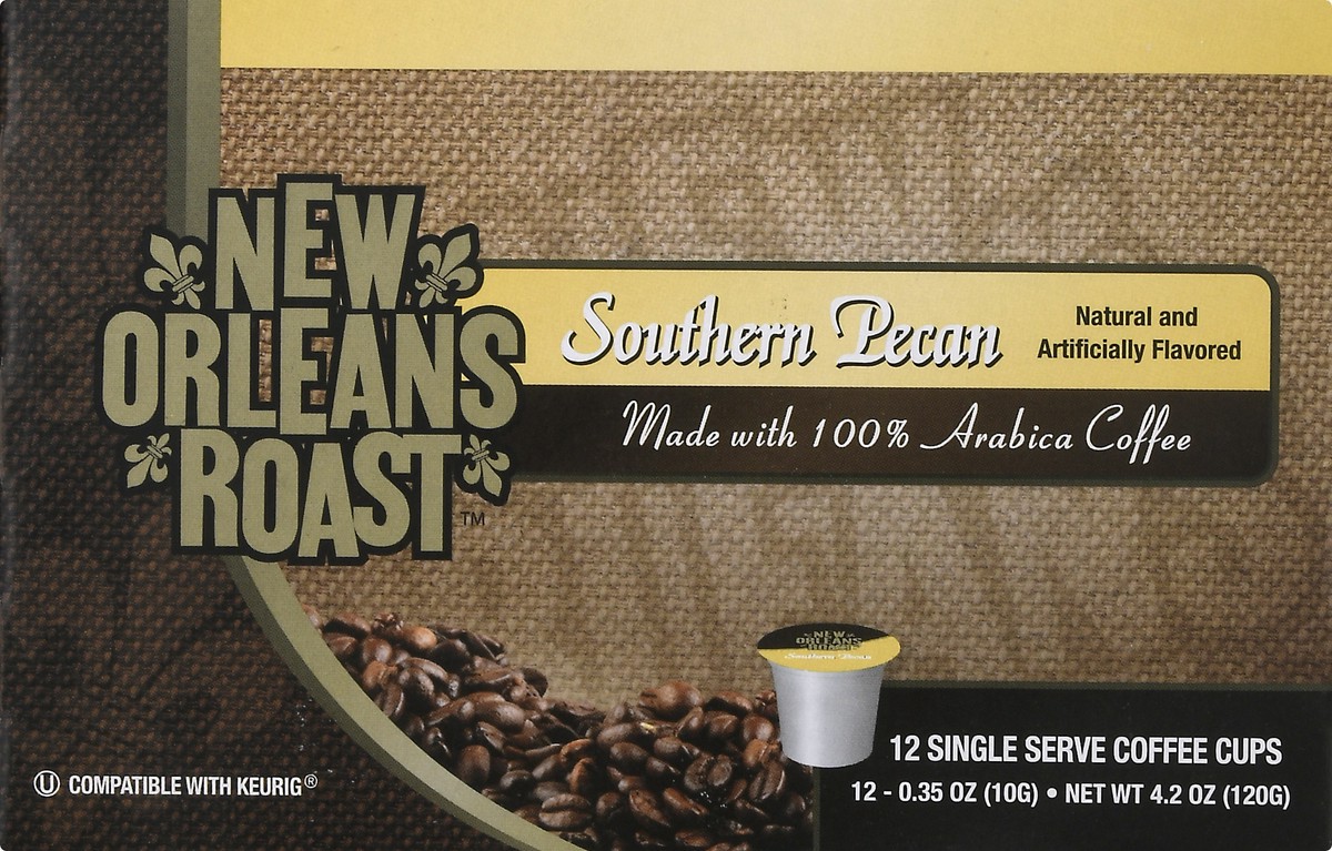 slide 12 of 12, New Orleans Roast Single Serve Cups Southern Pecan Coffee - 12 ct, 12 ct