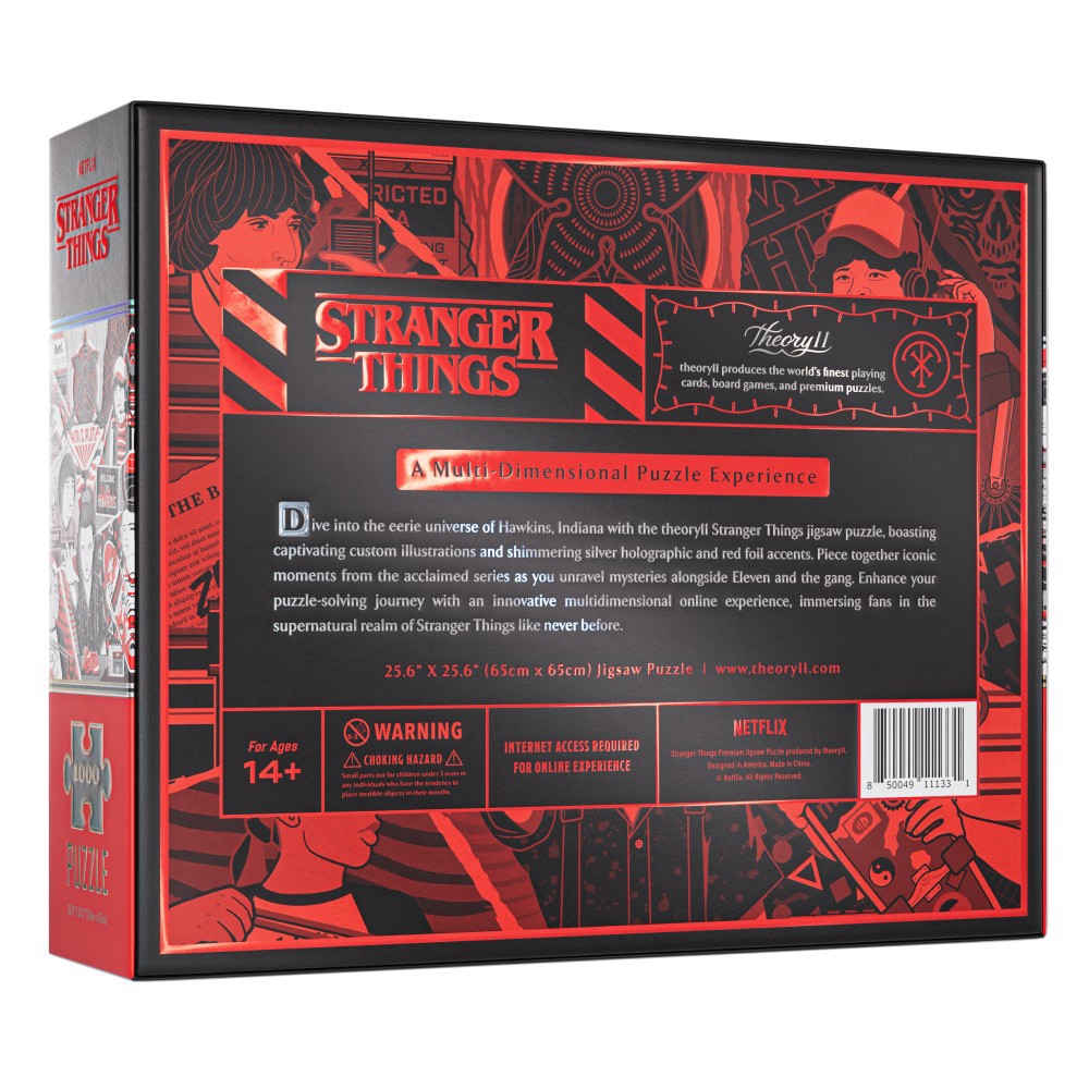 slide 2 of 3, Theory-11 Stranger Things Puzzle, 1000 ct