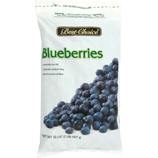 slide 1 of 1, Best Choice Frozen Blueberries, 32 oz