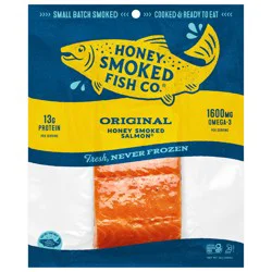 Honey Smoked Fish Co. Honey Smoked Salmon 12 oz Original