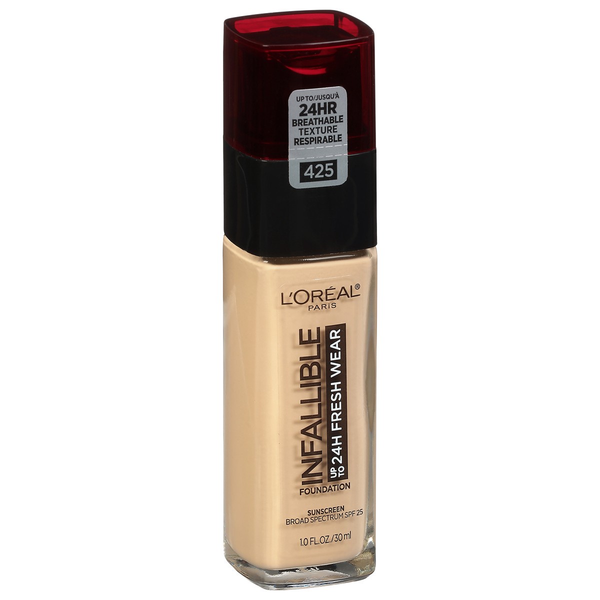 slide 8 of 12, L'Oréal Infallible 24-Hour Fresh Wear Lightweight Foundation - True Beige, 1 oz