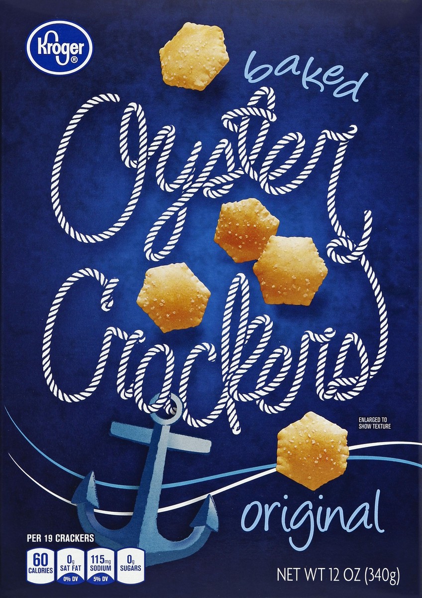 slide 2 of 4, Kroger Original Oyster Crackers, 12 oz