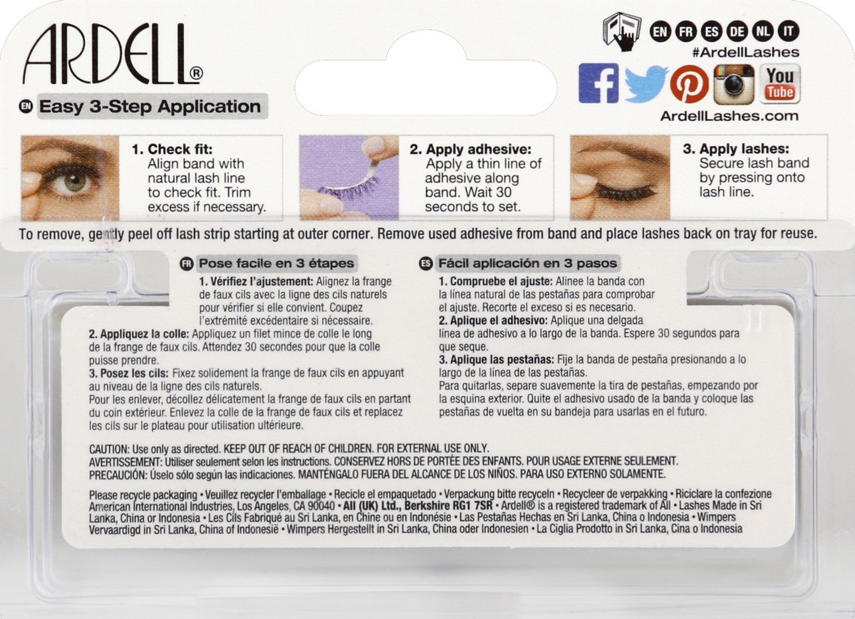 slide 6 of 7, Ardell Eye Lashes 1 ea, 1 ct