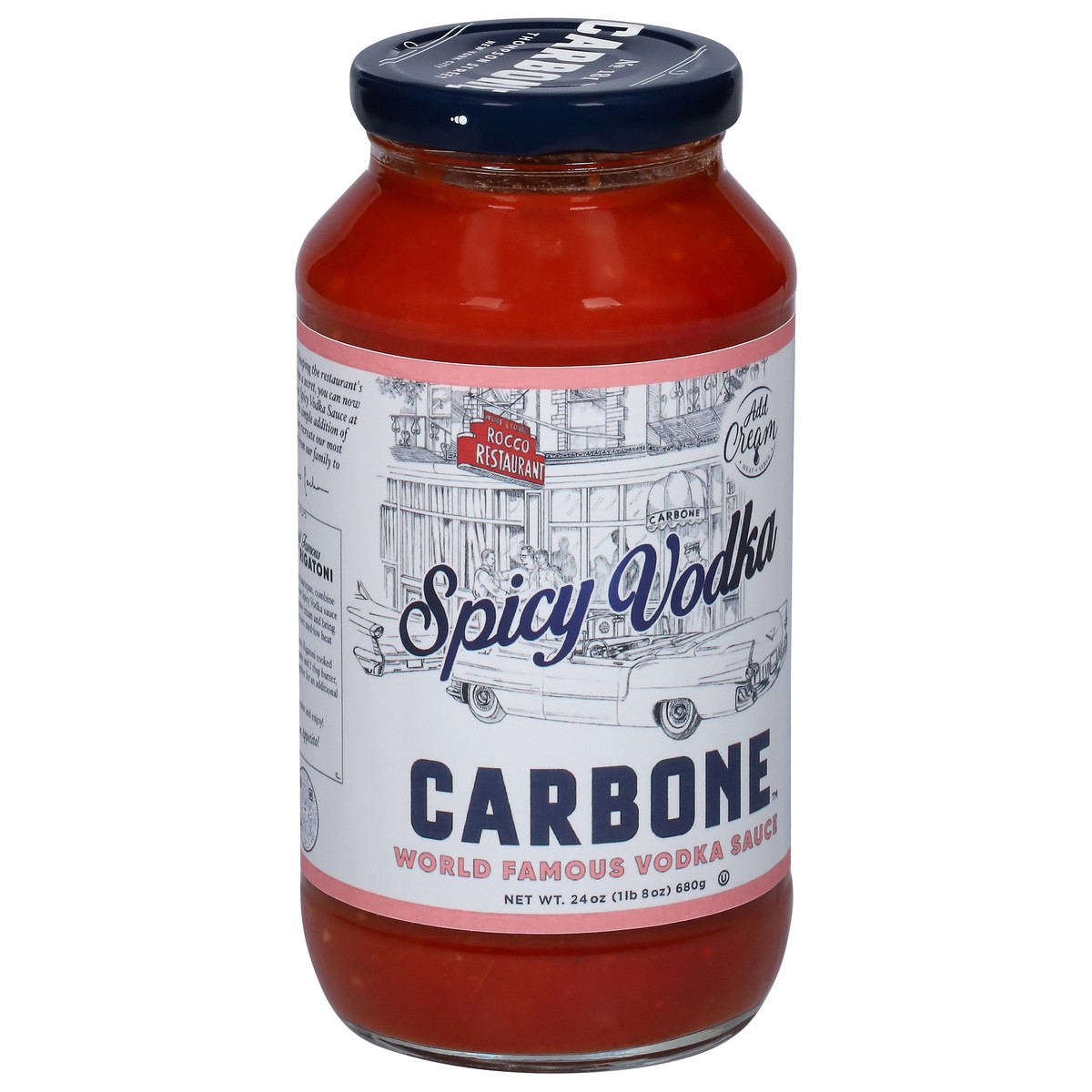 slide 9 of 9, Carbone Spicy Vodka Sauce 24 oz, 24 oz