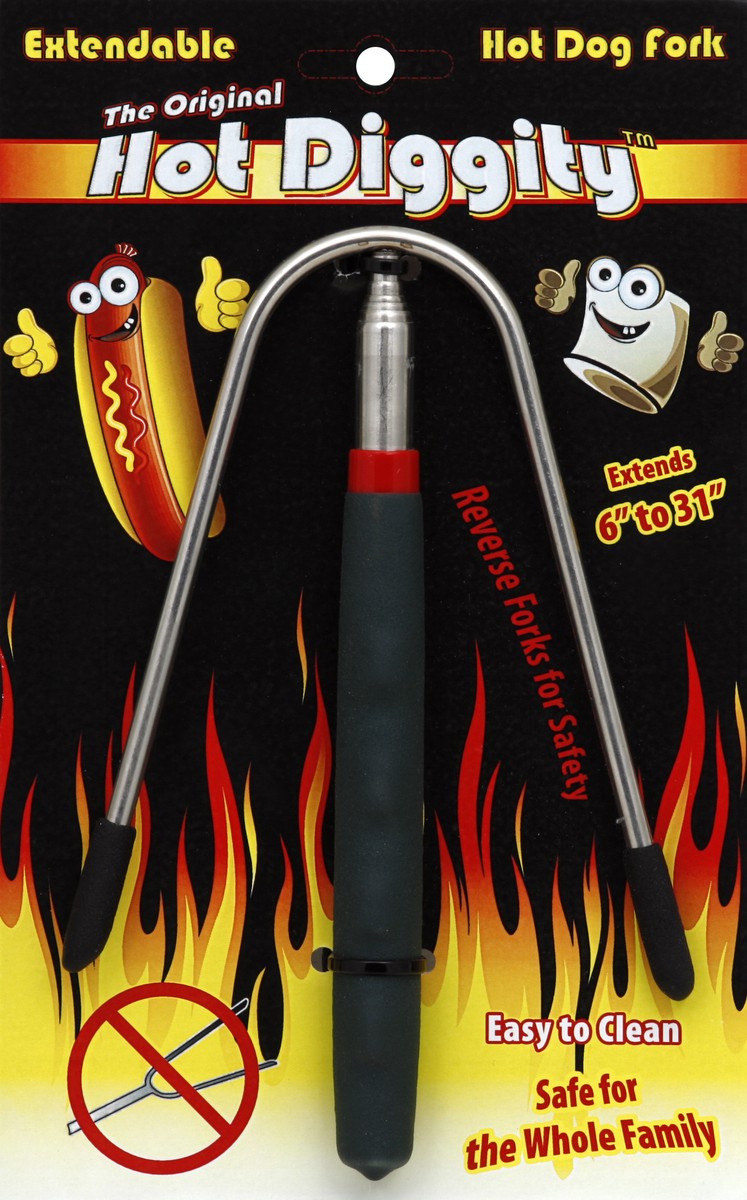 slide 2 of 3, The Original Hot Diggity Hot Dog Fork 1 ea, 1 ct