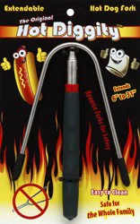 The Original Hot Diggity Hot Dog Fork 1 ea
