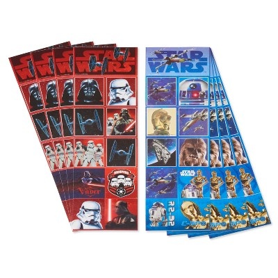 slide 1 of 1, Star Wars the Last Jedi Sticker Sheets, 8 ct