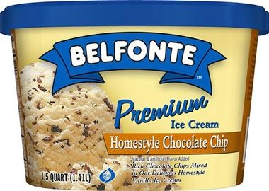 slide 1 of 1, Belfonte Premium Homestyle Chocolate Chip, 48 oz